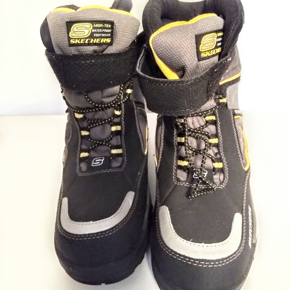 skechers boys boots